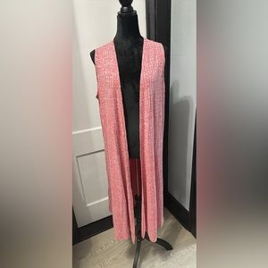 LuLaRoe lightweight cardigan top for layering Size M